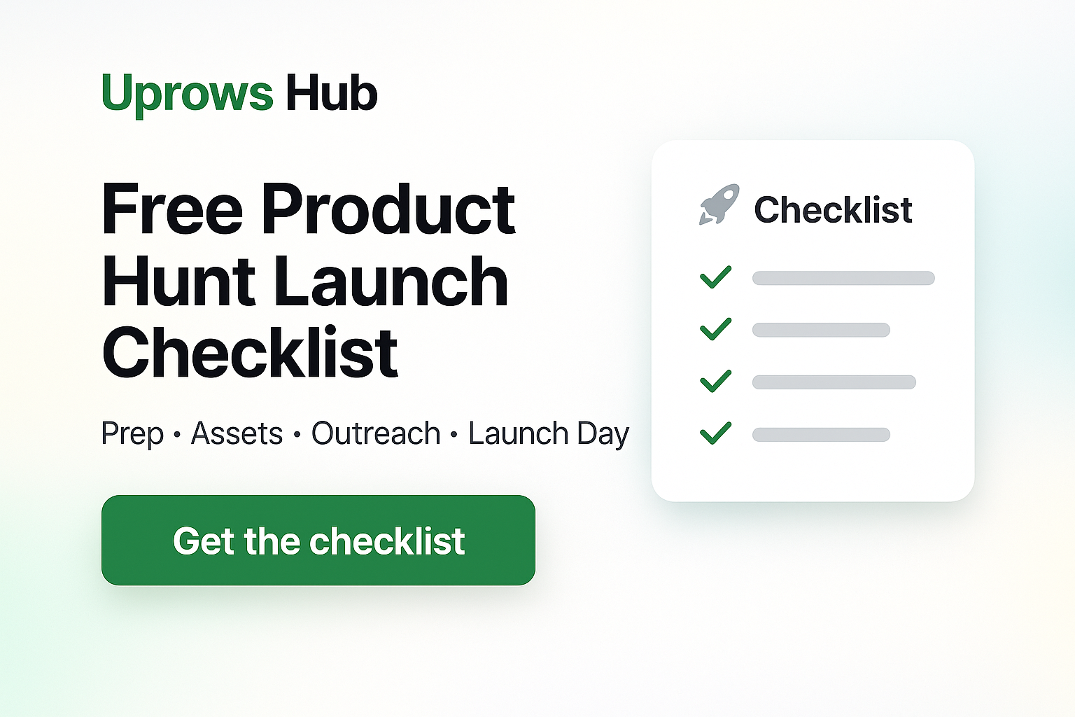 Product Hunt task workflow