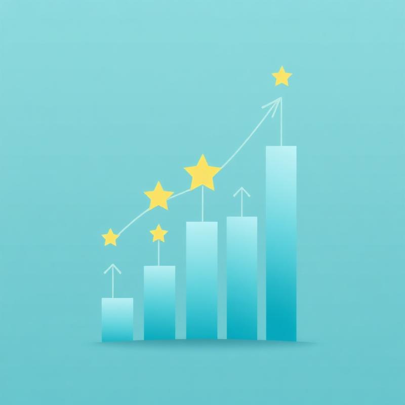 Organic growth chart illustration representing scaling from free to paid Product Hunt services